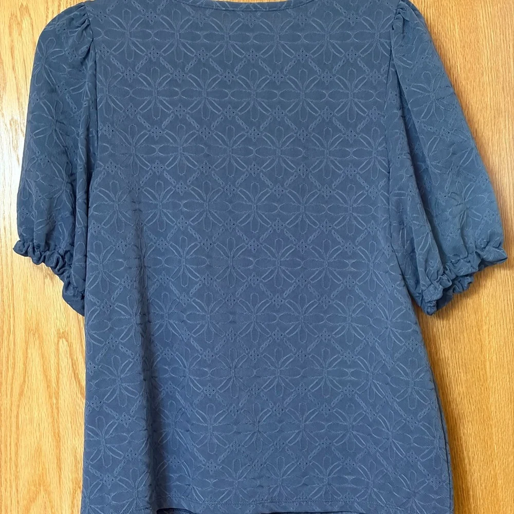 Lauren Conrad  Navy Blue Top - Picture 2 of 11
